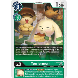 Digimon_TCG_EX4-032_Terriermon_Common_Alternative_Being_Card_Game