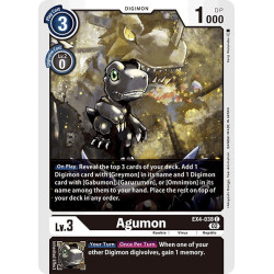 Digimon_TCG_EX4-038_Agumon_Common_Alternative_Being_Card_Game