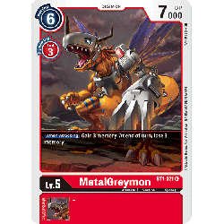 Digimon_TCG_BT1-021_MetalGreymon_Uncommon_New_Evolution_Card_Game