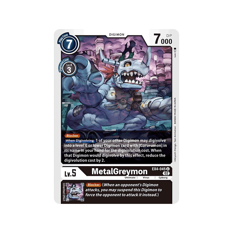 Digimon_TCG_EX4-045_MetalGreymon_Uncommon_Alternative_Being_Card_Game