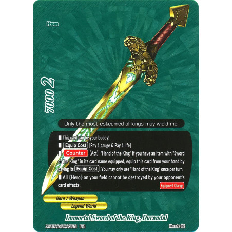 buddyfight-tcg-card-x-bt02-br03en-br-immortal-sword-of-the-king-durandal-br-chaos-control