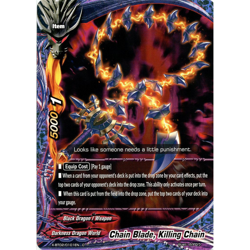 buddyfight-tcg-card-foil-x-bt02-0101en-foil-c-chain-blade-killing-chain-chaos-control