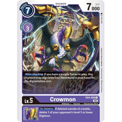 Digimon_TCG_EX4-056_Crowmon_Uncommon_Alternative_Being_Card_Game