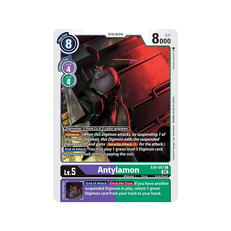 Digimon_TCG_EX4-057_Antylamon_Common_Alternative_Being_Card_Game