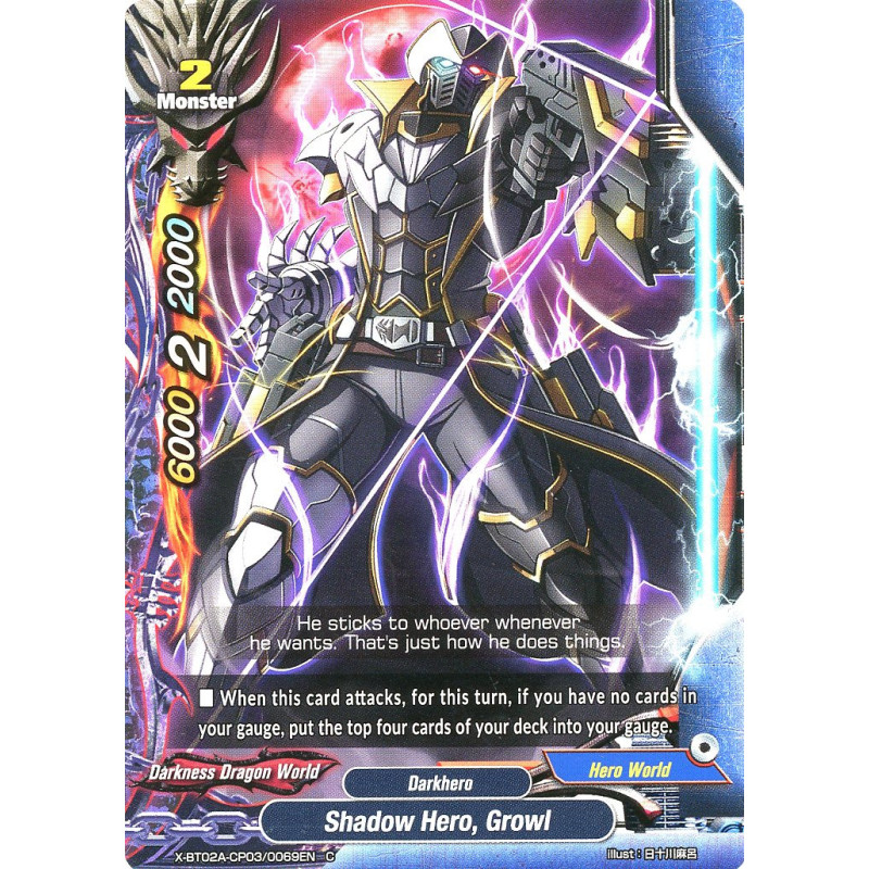 buddyfight-tcg-card-x-bt02a-cp03-0069en-c-shadow-hero-growl-evolution-mutation