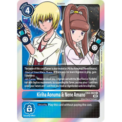 Digimon_TCG_EX4-062_Kiriha_Aonuma_Nene_Amano_Rare_Alternative_Being_Card_Game