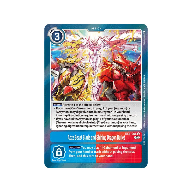 Digimon_TCG_EX4-066_AA_Adze_Beast_Blade_and_Shining_Dragon_Bullet_Alternative_Art_Alternative_Being_Card_Game