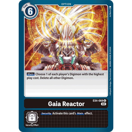 Digimon_TCG_EX4-069_Gaia_Reactor_Uncommon_Alternative_Being_Card_Game