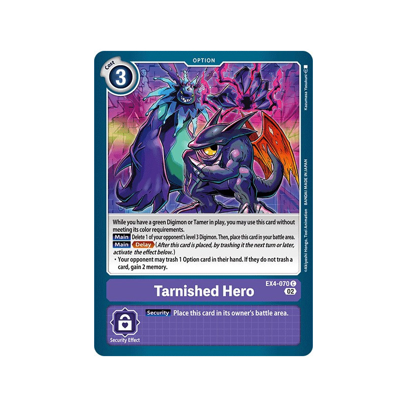 Digimon_TCG_EX4-070_Tarnished_Hero_Common_Alternative_Being_Card_Game
