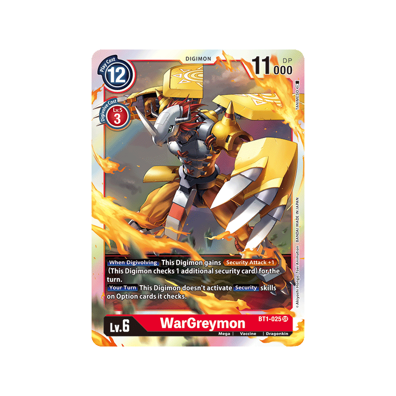 Digimon_TCG_BT1-025_WarGreymon_Super_Rare_New_Evolution_Card_Game