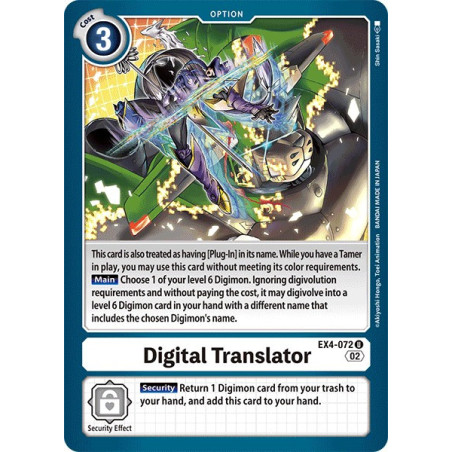 Digimon_TCG_EX4-072_Digital_Translator_Uncommon_Alternative_Being_Card_Game