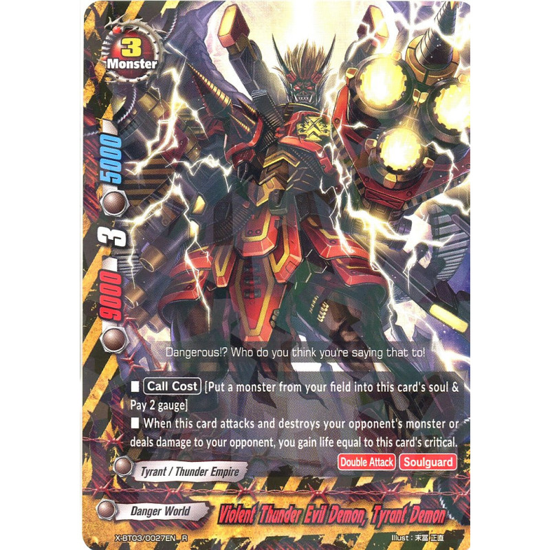 buddyfight-tcg-card-x-bt03-0027en-r-violent-thunder-evil-demon-tyrant-demon-overturn-thunder-empire