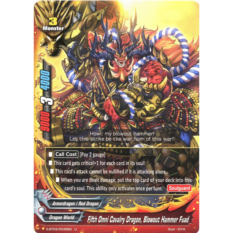 buddyfight-tcg-card-x-bt03-0045en-u-fifth-omni-cavalry-dragon-blowout-hammer-fuad-overturn-thunder-empire
