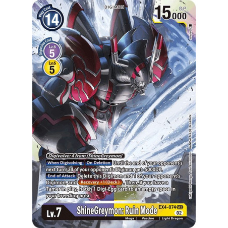 Digimon_TCG_EX4-074_ShineGreymon_Ruin_Mode_Secret_Rare_Alternative_Being_Card_Game