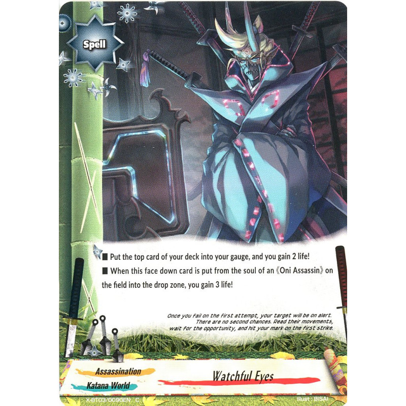 buddyfight-tcg-card-x-bt03-0090en-c-watchful-eyes-overturn-thunder-empire