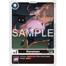 Digimon_TCG_EX10-002_Koromon_Common_Sinister_Order_