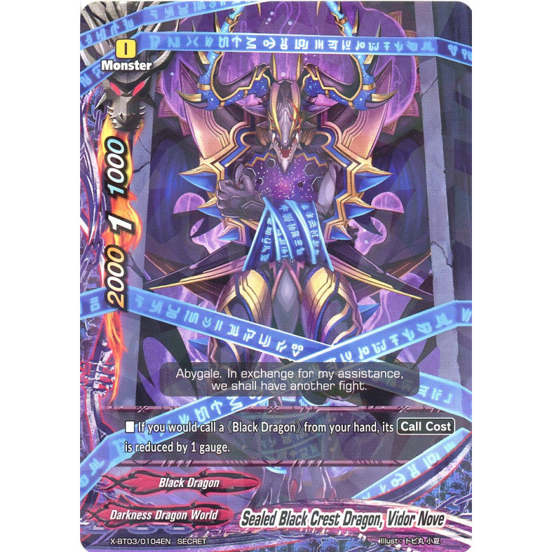 buddyfight-tcg-card-x-bt03-0104en-secret-sealed-black-crest-dragon-vidor-nove-overturn-thunder-empire