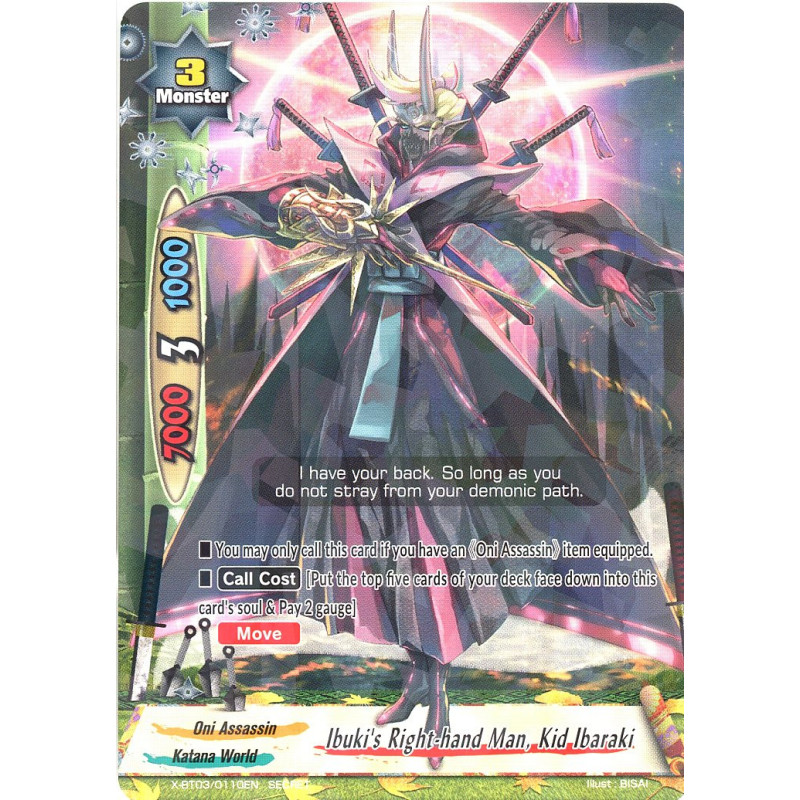 buddyfight-tcg-card-x-bt03-0110en-secret-ibuki-s-right-hand-man-kid-ibaraki-overturn-thunder-empire
