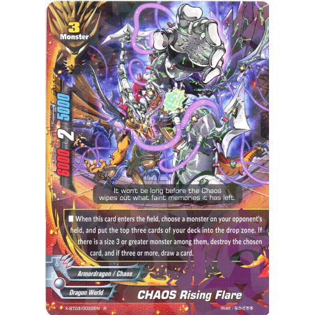 buddyfight-tcg-card-foil-x-bt03-0022en-foil-r-chaos-rising-flare-overturn-thunder-empire