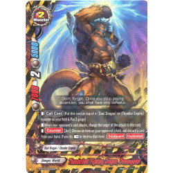 buddyfight-tcg-card-foil-x-bt03-0028en-foil-r-thunderbolt-fighting-dragon-demongodol-overturn-thunder-empire