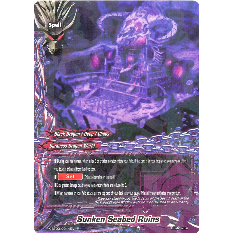 buddyfight-tcg-card-foil-x-bt03-0044en-foil-r-sunken-seabed-ruins-overturn-thunder-empire