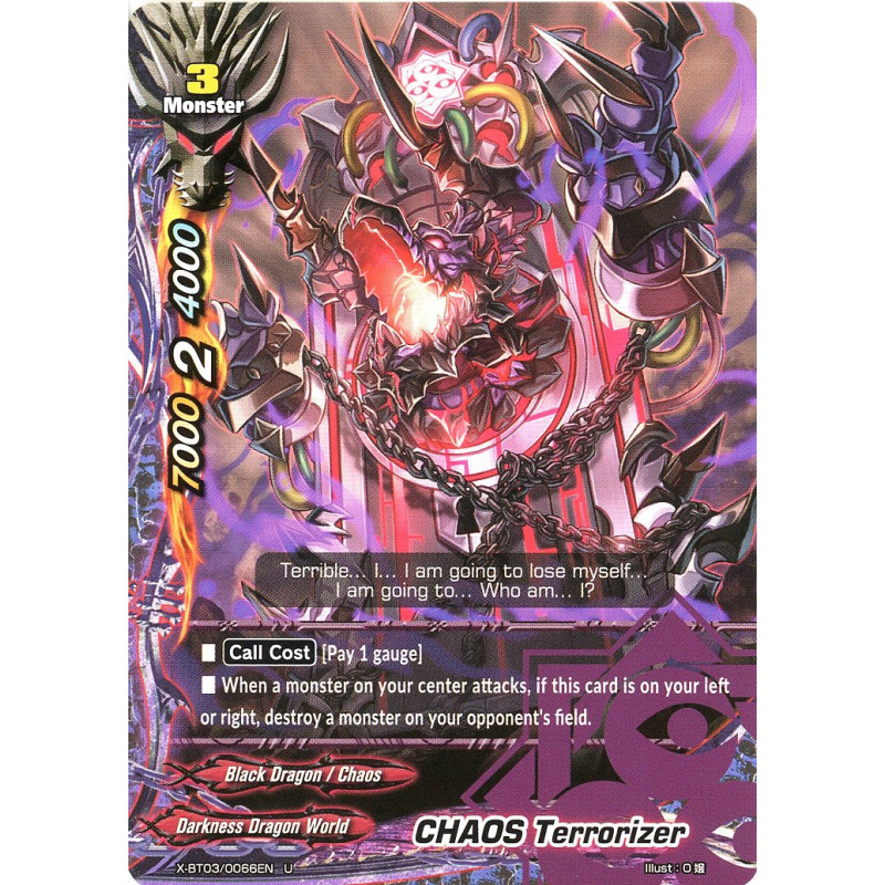 buddyfight-tcg-card-foil-x-bt03-0066en-foil-u-chaos-terrorizer-overturn-thunder-empire