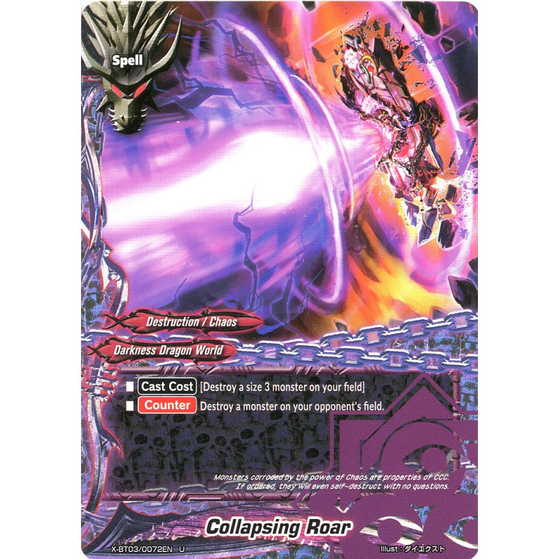 buddyfight-tcg-card-foil-x-bt03-0072en-foil-u-collapsing-roar-overturn-thunder-empire