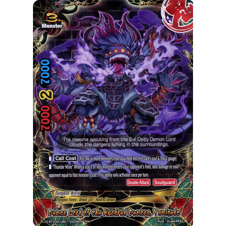 buddyfight-tcg-card-x-bt03a-ub01-0008en-rr-demon-lord-of-the-hundred-demons-yamigedo-lvl-up-heroes-adventurers