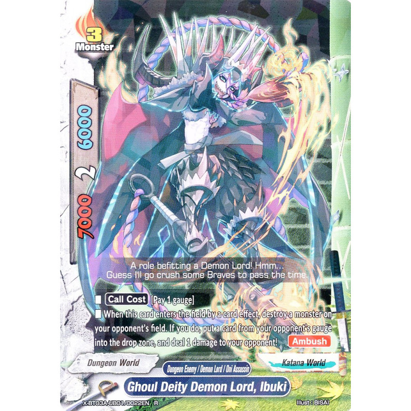 buddyfight-tcg-card-x-bt03a-ub01-0022en-r-ghoul-deity-demon-lord-ibuki-lvl-up-heroes-adventurers