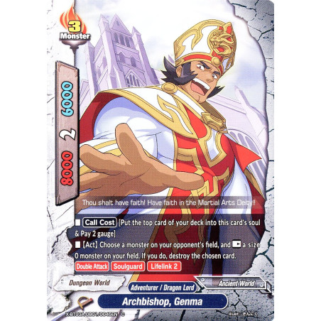 buddyfight-tcg-card-x-bt03a-ub01-0045en-c-archbishop-genma-lvl-up-heroes-adventurers