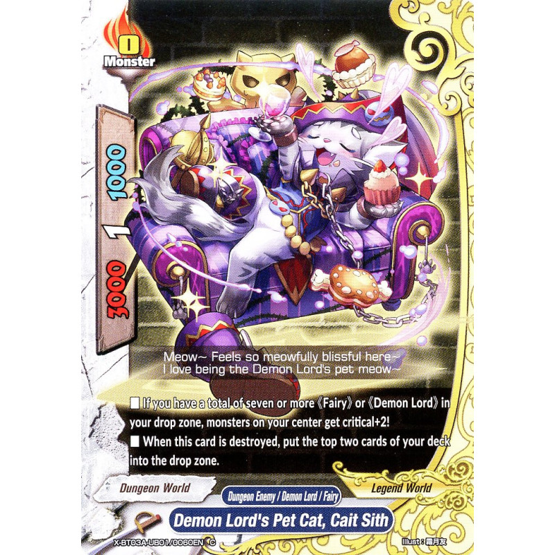 buddyfight-tcg-card-x-bt03a-ub01-0060en-c-demon-lord-s-pet-cat-cait-sith-lvl-up-heroes-adventurers