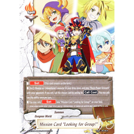 buddyfight-tcg-card-x-bt03a-ub01-0068en-c-mission-card-looking-for-group-lvl-up-heroes-adventurers