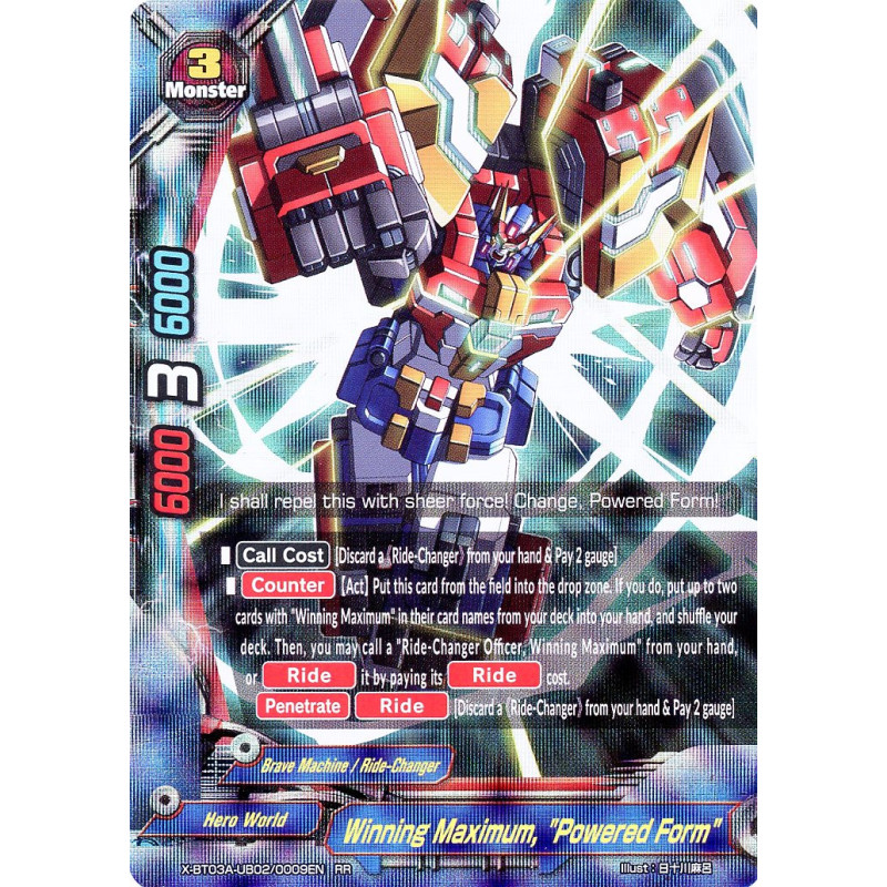 buddyfight-tcg-card-x-bt03a-ub02-0009en-rr-winning-maximum-powered-form-lvl-up-heroes-adventurers