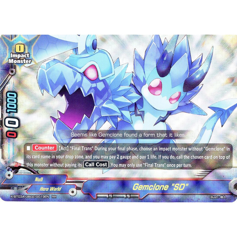 buddyfight-tcg-card-x-bt03a-ub02-0019en-rr-gemclone-sd-lvl-up-heroes-adventurers
