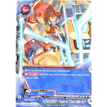 buddyfight-tcg-card-x-bt03a-ub02-0038en-r-100-00-years-too-early-lvl-up-heroes-adventurers