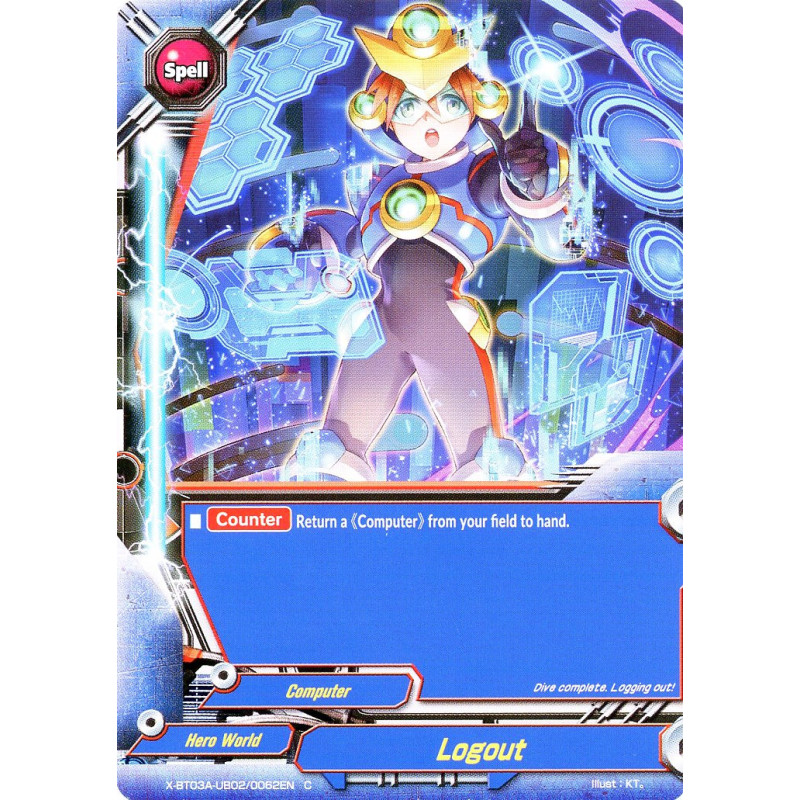buddyfight-tcg-card-x-bt03a-ub02-0062en-c-logout-lvl-up-heroes-adventurers