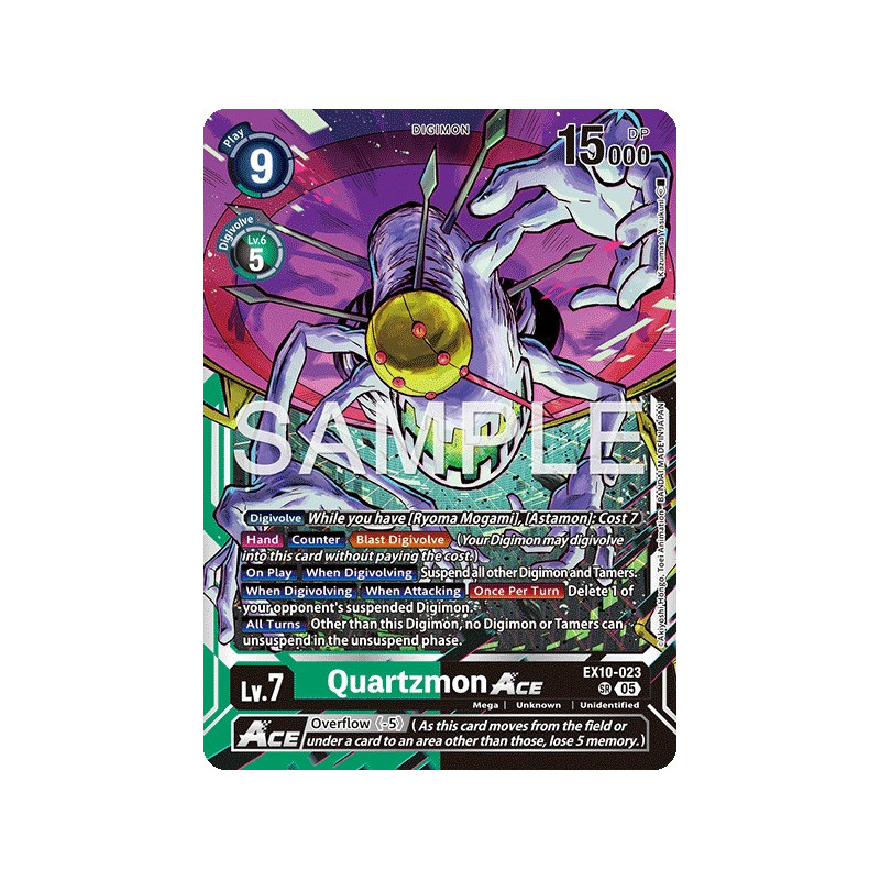Digimon_TCG_EX10-023_Quartzmon_ACE_Super_Rare_Sinister_Order_