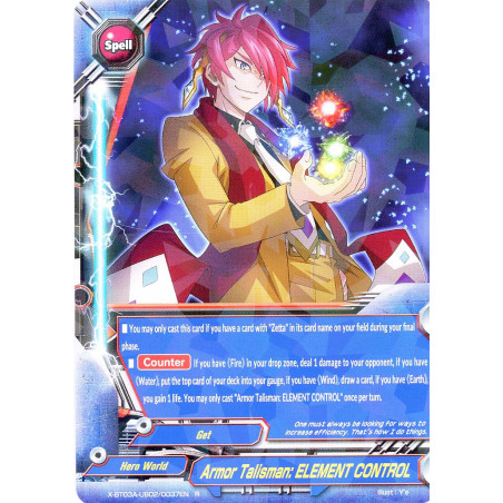 buddyfight-tcg-card-foil-x-bt03a-ub02-0037en-foil-r-armor-talisman-element-control-lvl-up-heroes-adventurers