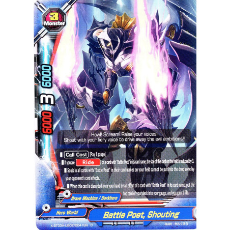 buddyfight-tcg-card-foil-x-bt03a-ub02-0041en-foil-c-battle-poet-shouting-lvl-up-heroes-adventurers