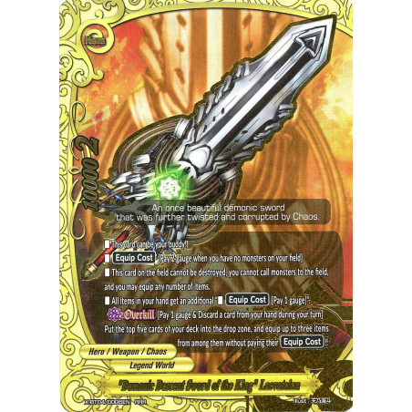 buddyfight-tcg-card-x-bt04-0006en-rrr-demonic-descent-sword-of-the-king-laevateinn-rainbow-striker