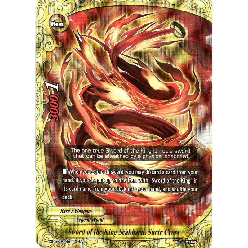 buddyfight-tcg-card-x-bt04-0016en-rr-sword-of-the-king-scabbard-sultcols-rainbow-striker
