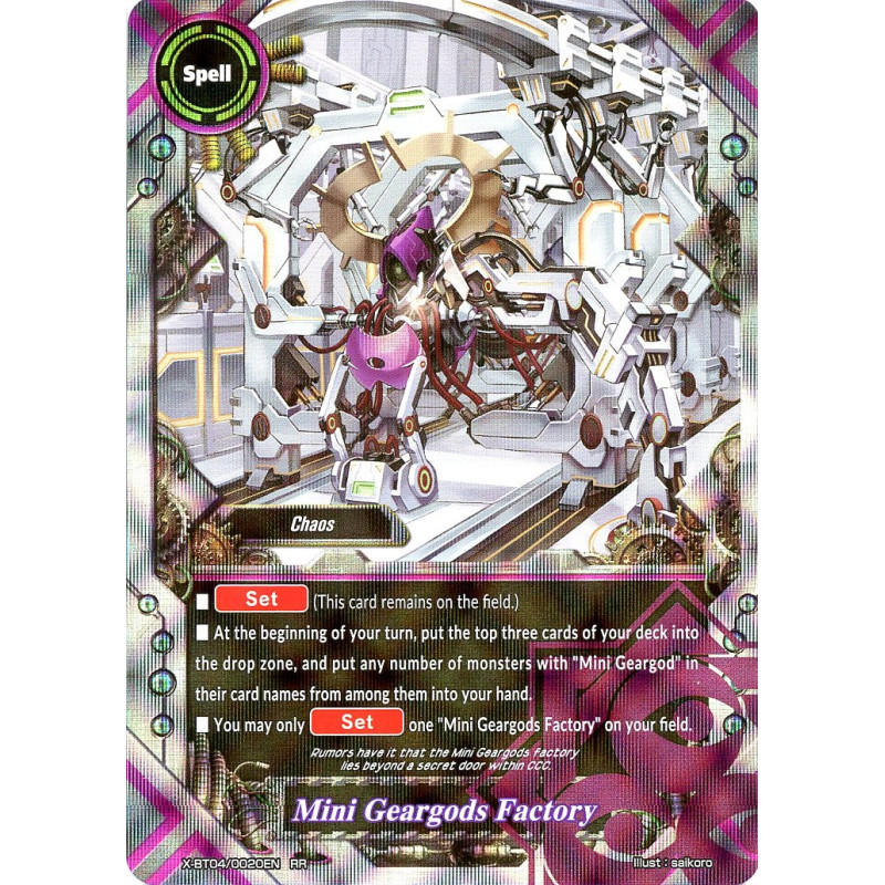 buddyfight-tcg-card-x-bt04-0020en-rr-mini-geargods-factory-rainbow-striker