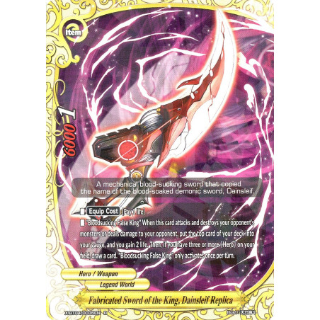 buddyfight-tcg-card-x-bt04-0035en-r-fabricated-sword-of-the-king-dainsleif-replica-rainbow-striker