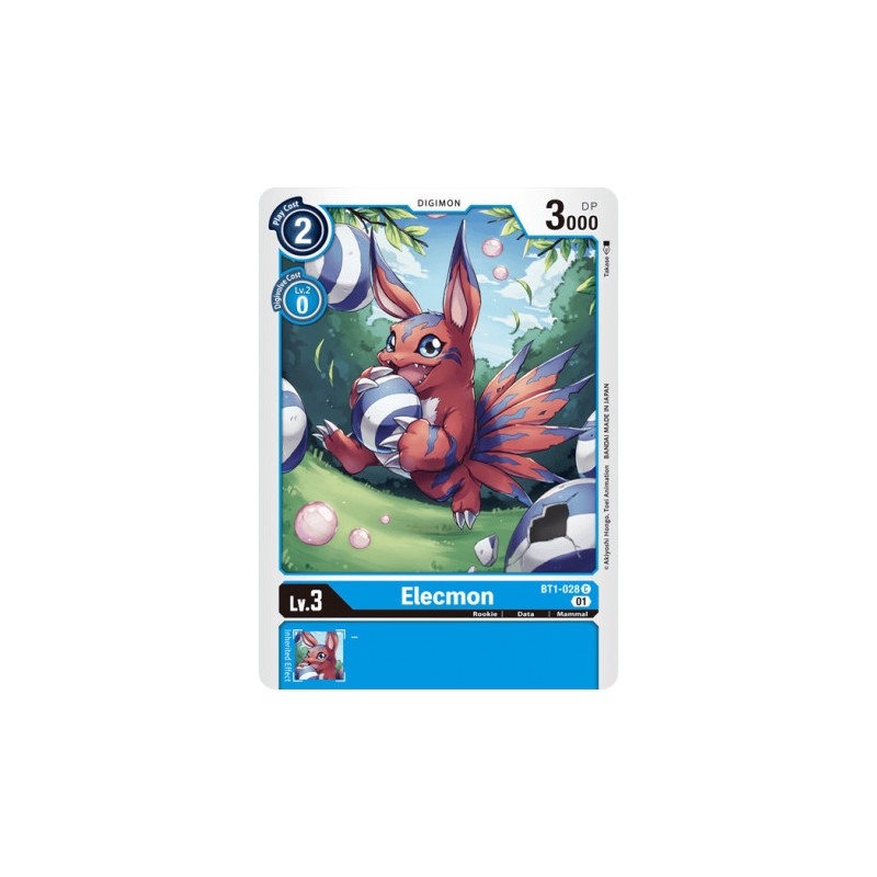 Digimon_TCG_BT1-028_AA_Elecmon_Alternative_Art_New_Evolution_Card_Game