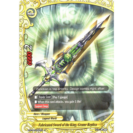 buddyfight-tcg-card-x-bt04-0085en-c-fabricated-sword-of-the-king-gram-replica-rainbow-striker