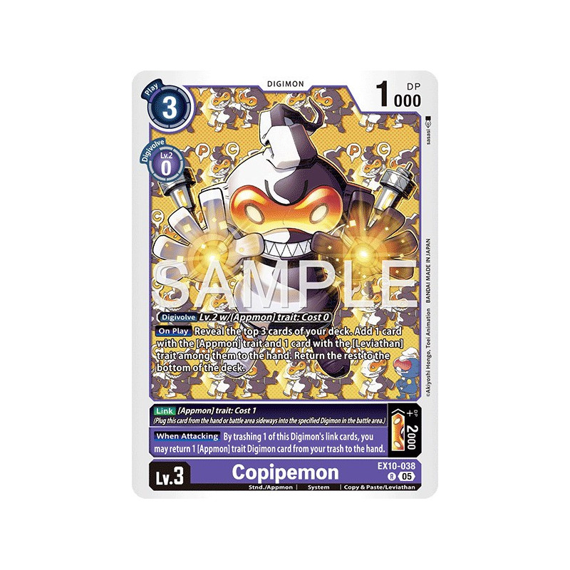 Digimon_TCG_EX10-038_Copipemon_Rare_Sinister_Order_