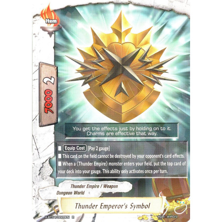 buddyfight-tcg-card-foil-x-bt04-0028en-r-foil-thunder-emperor-s-symbol-rainbow-striker