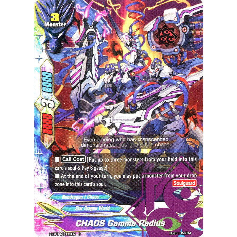 buddyfight-tcg-card-foil-x-bt04-0089en-c-foil-chaos-gamma-radius-rainbow-striker