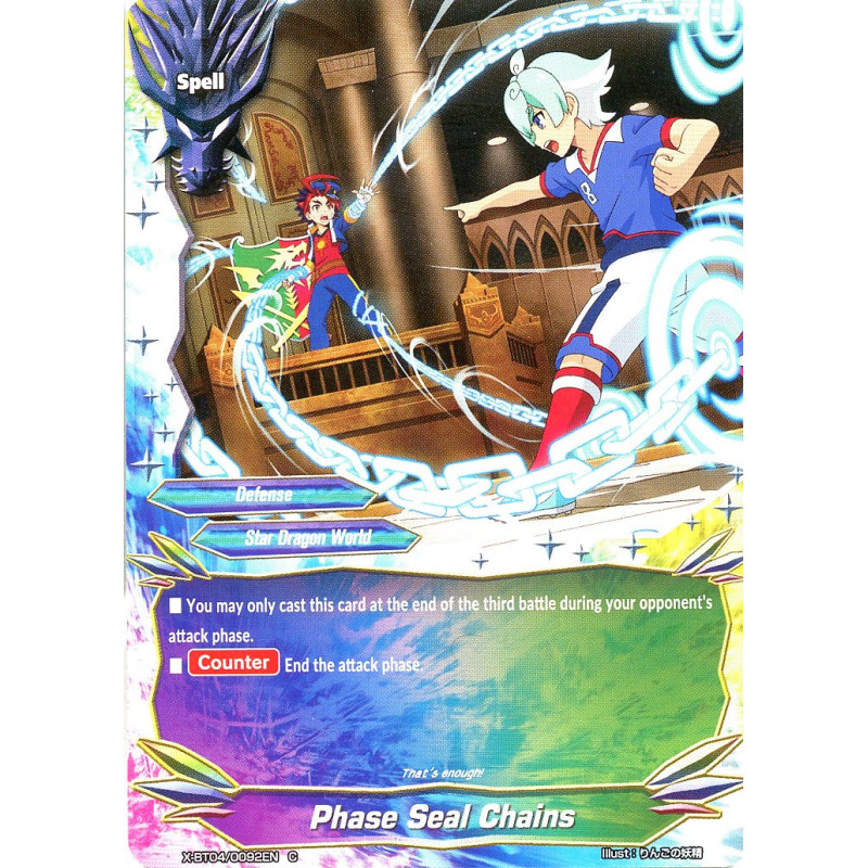 buddyfight-tcg-card-foil-x-bt04-0092en-c-foil-phase-seal-chain-rainbow-striker
