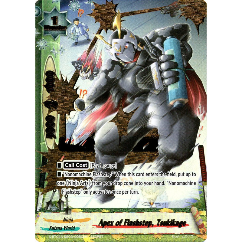 buddyfight-tcg-card-x-bt04a-ss03-0060en-secret-apex-of-flashstep-tsukikage-new-world-chaos